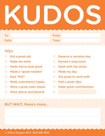 Kudos for Work Note Pad Set; close-up