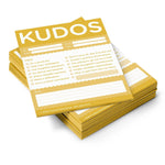 Kudos for Teams- set of 10 Note Pads (Gold)