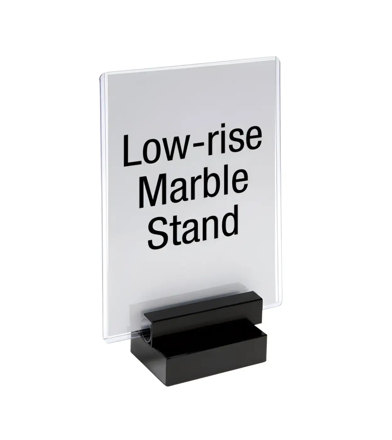 Sign Holder with marble base