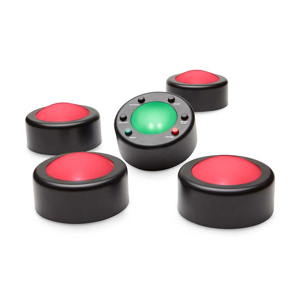 Me First v.3 wireless Game Buzzers - Small Group 4-user Set