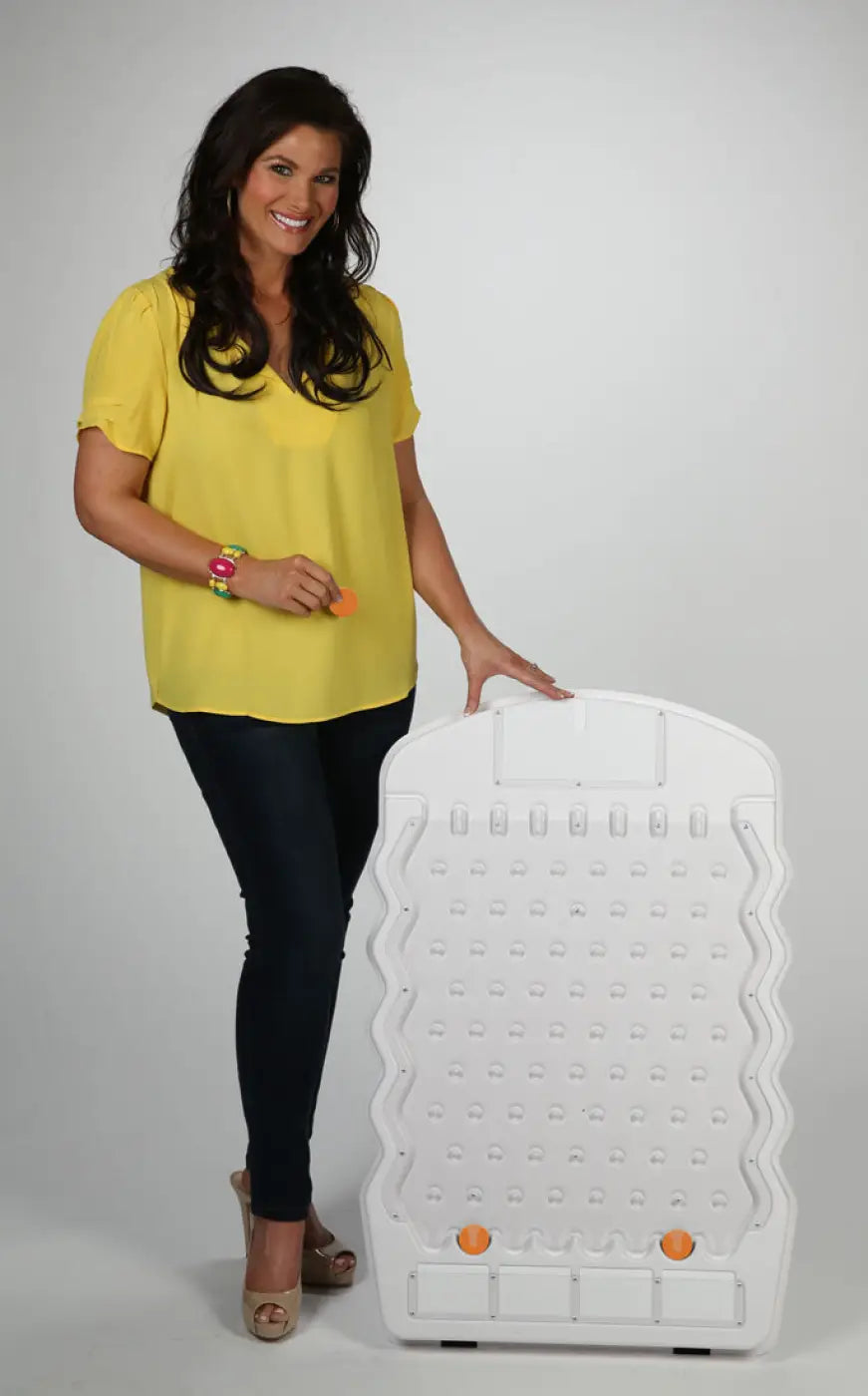 Mini Plinko Prize Board - White - Gameshow Accessories - Trainers Warehouse