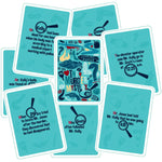Murder Mystery Deck v3; assortment of clue cards