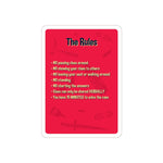 Murder Mystery Deck v3; rules card