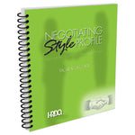 Negotiating Style Profile -- Facilitator Set - Debrief-Facilitation - Trainers Warehouse