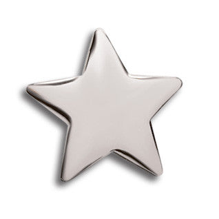 Silver Star Lapel Pin