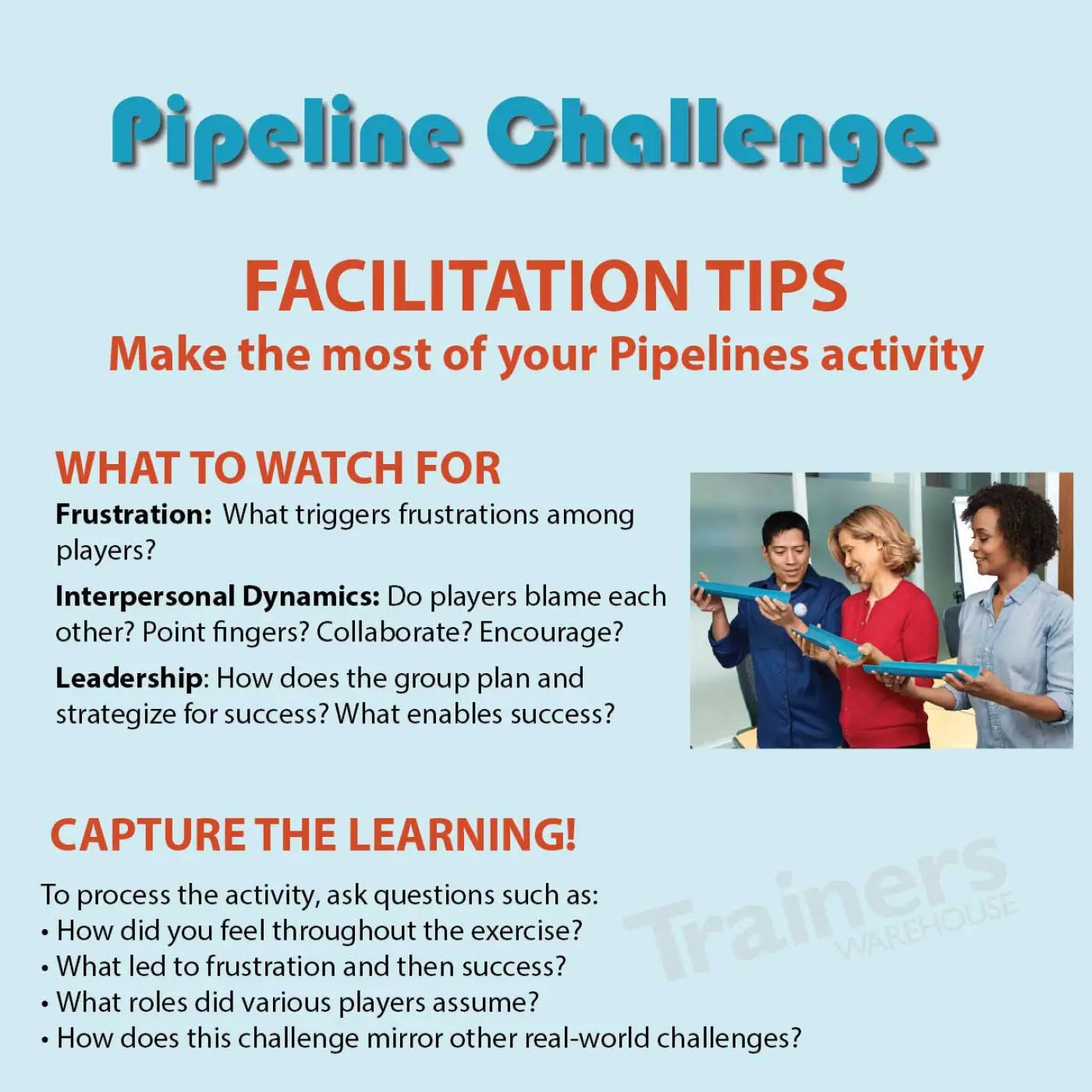 Pipeline Challenge - TeamBuilding - Trainers Warehouse