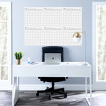 Premium Calendar XL - 6 Month Calendar / 3’ x 4’ / White - Think Board - Trainers Warehouse