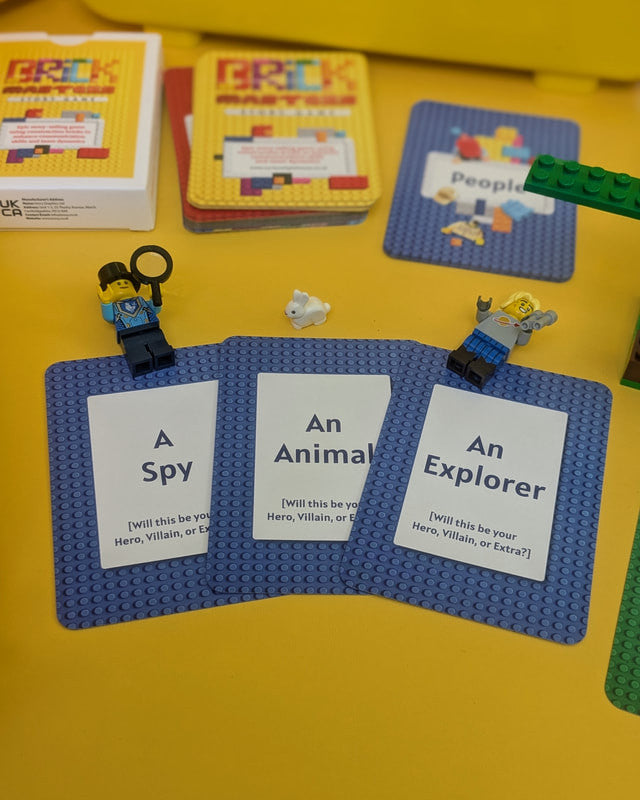 Brick Masters Story Game - People Cards