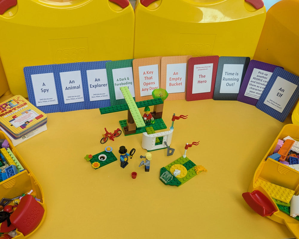 Brick Masters Story Game - Get ready to tell the story