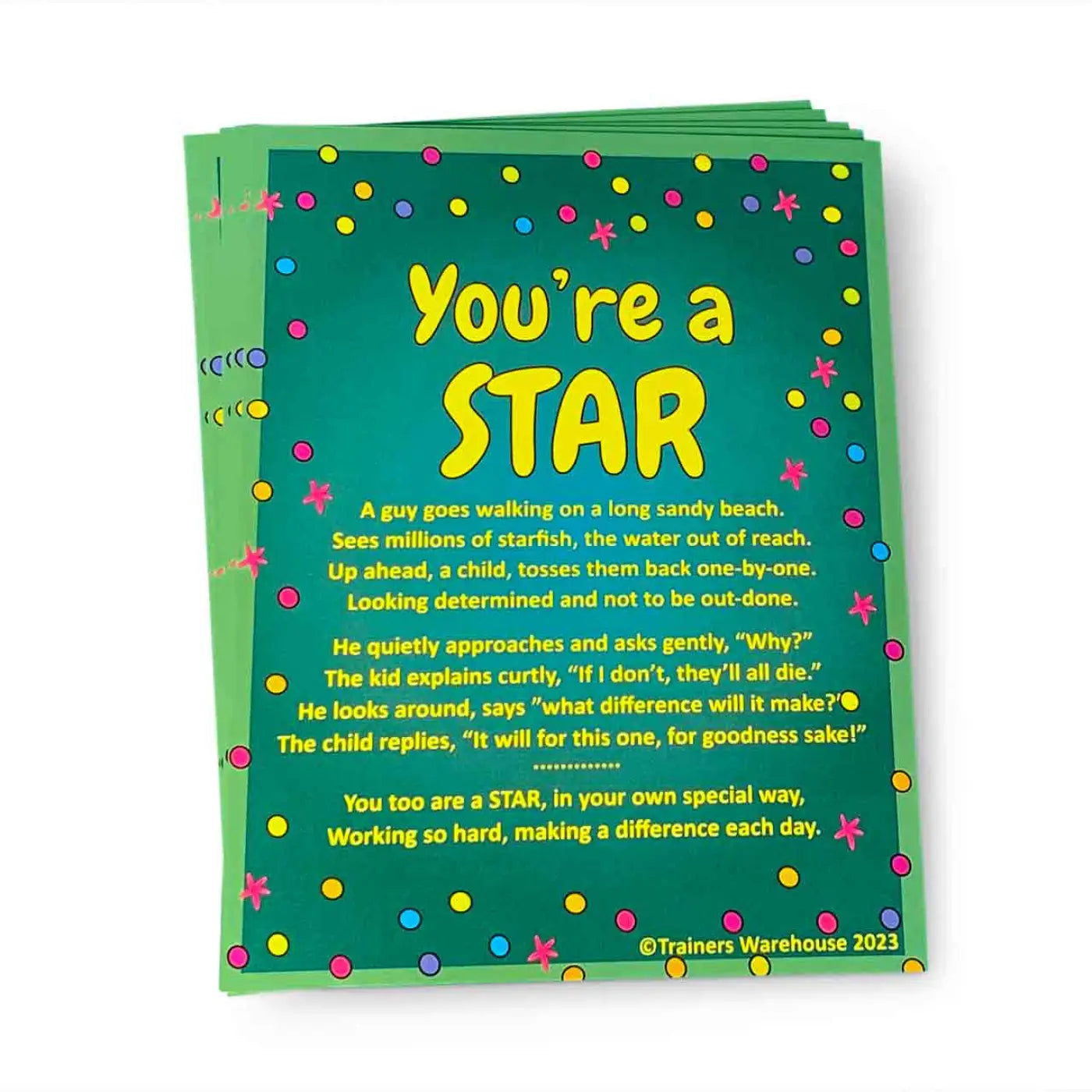 Raving Rhymes - You're a Star- close up