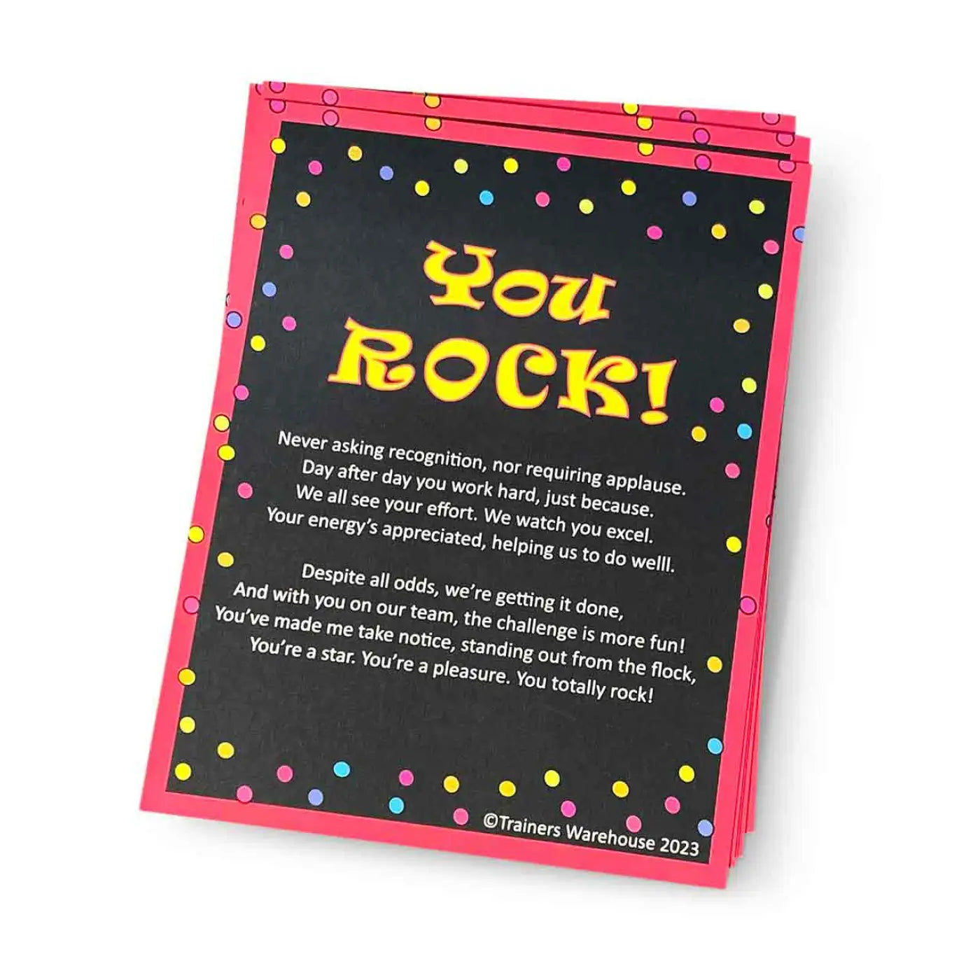 Raving Rhymes - You Rock - close up