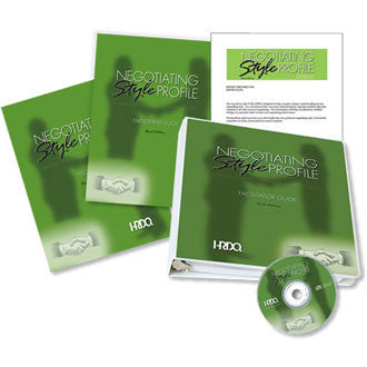 Negotiating Style Profile -- Facilitator Set