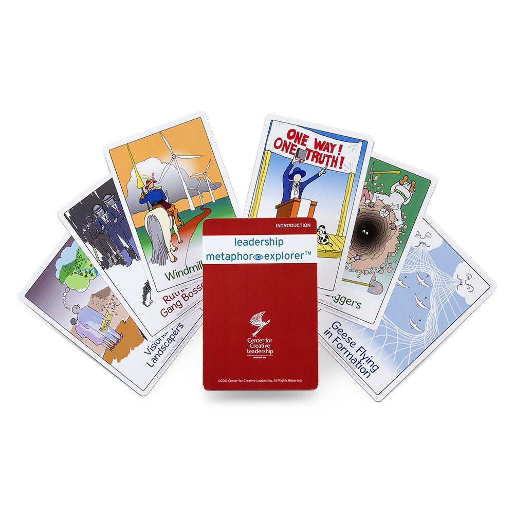 Leadership Metaphor Explorer Kit; card deck