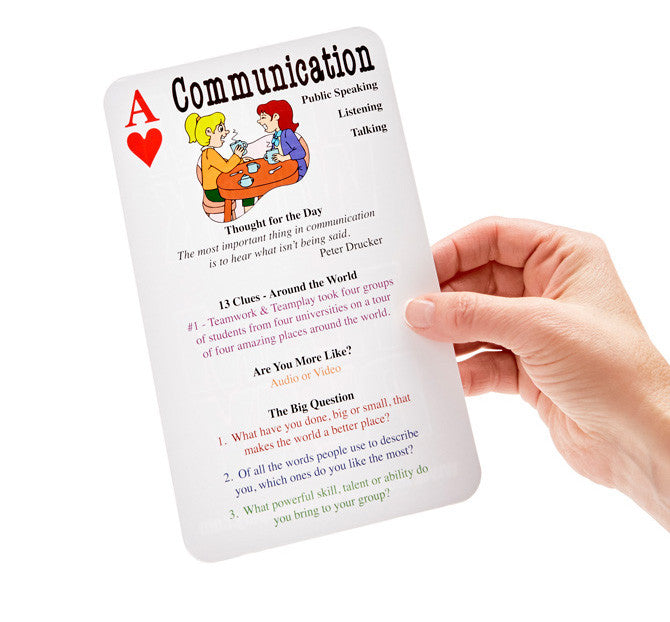 Teamwork and Teamplay Cards