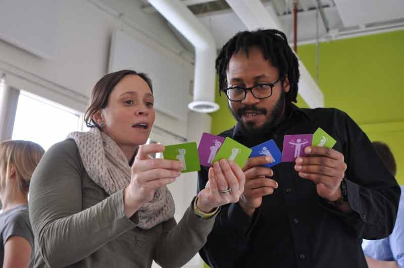 We Connect Cards; in use