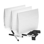 Set of 30 Reusable SMALL Tent Cards, plus Markers, Mini-Erasers; with bag