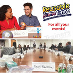 Reusable Tent Cards (LARGE 24/set) - Tents - Trainers Warehouse