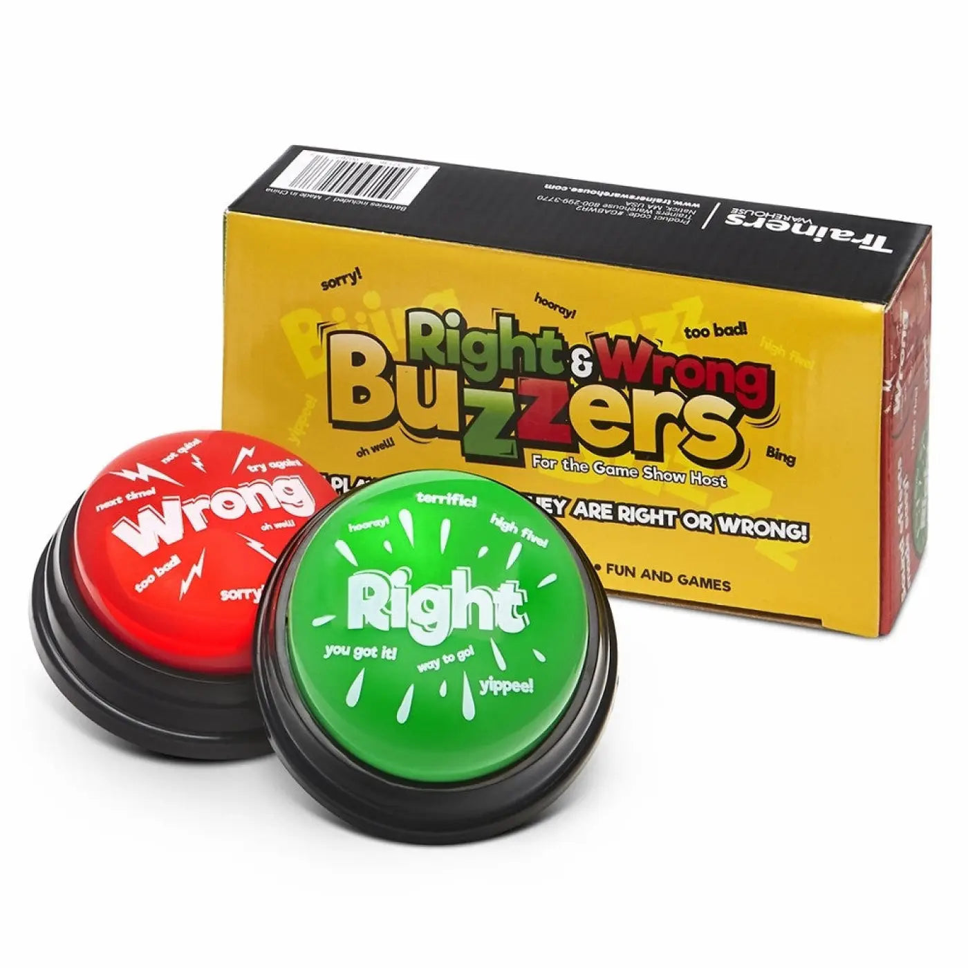 Right & Wrong Answer Buzzers perfect for Q&A sessions – Trainers Warehouse