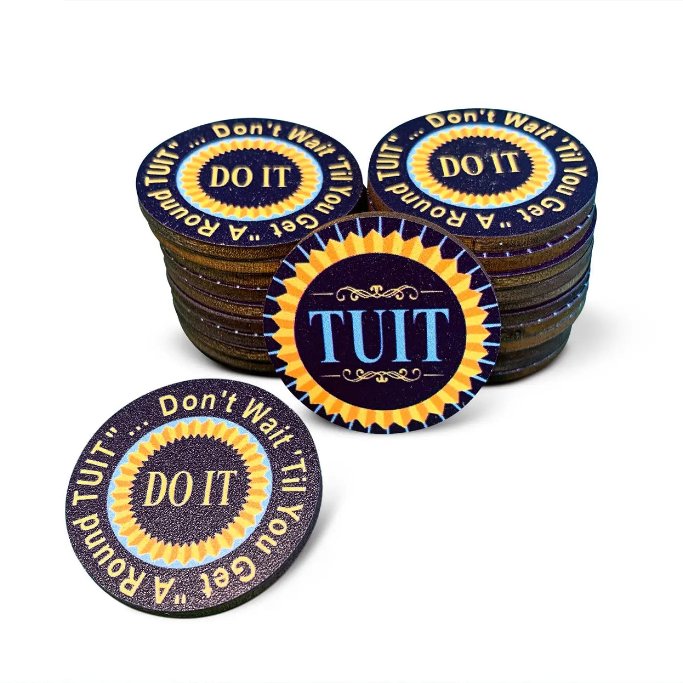 'Round TUIT Tokens, set of 24