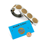 Scratch 'n See; stickers