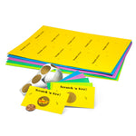 Scratch 'n See -- Cards & Stickers (100 sets)