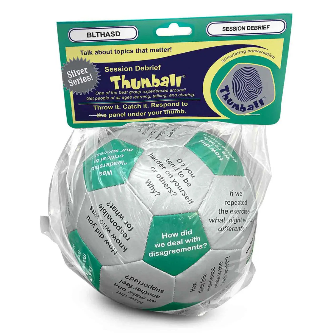 Session Debrief Thumball - in packaging