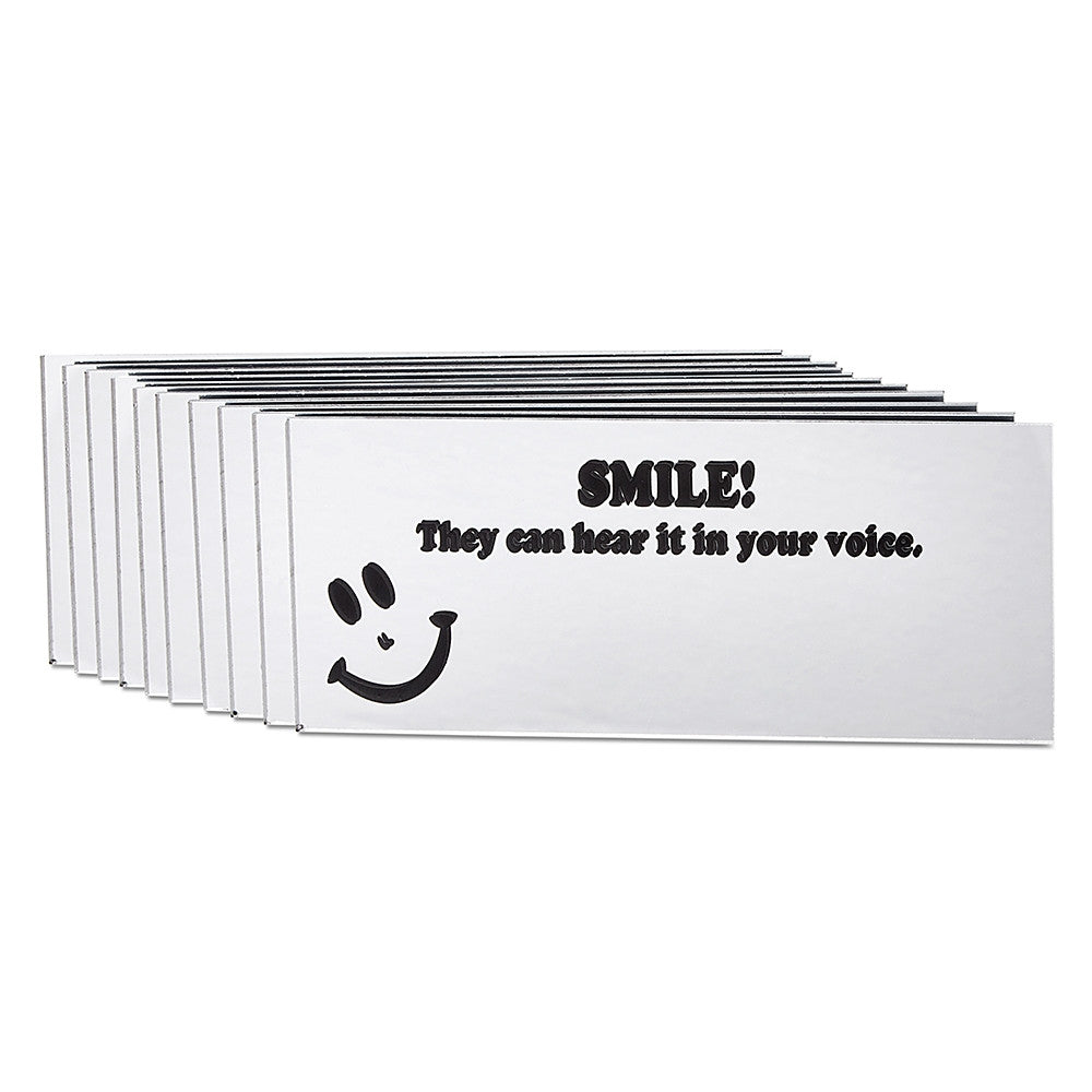 Set of 10 Smile Mirrors