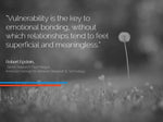 Sparking Communication and Relationships at Work-vulnerability