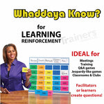Tabletop Whaddaya Know? Game - Gameshow Accessories - Trainers Warehouse