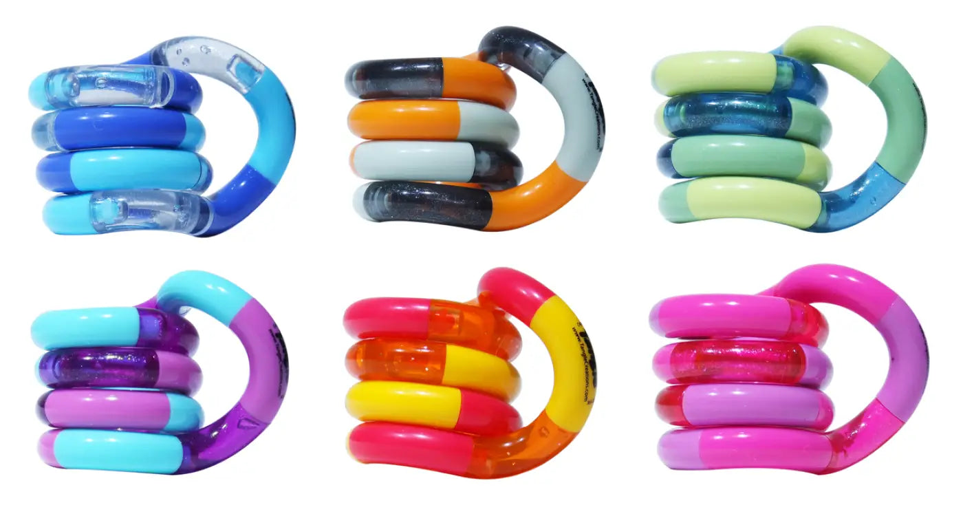 Tangle Fidget Toy in hand