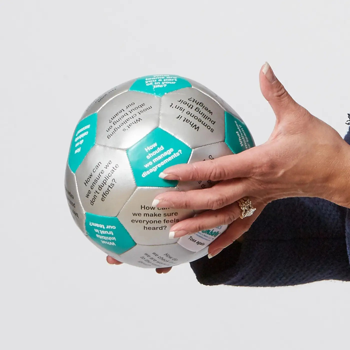 Team Dynamics Thumball in hands