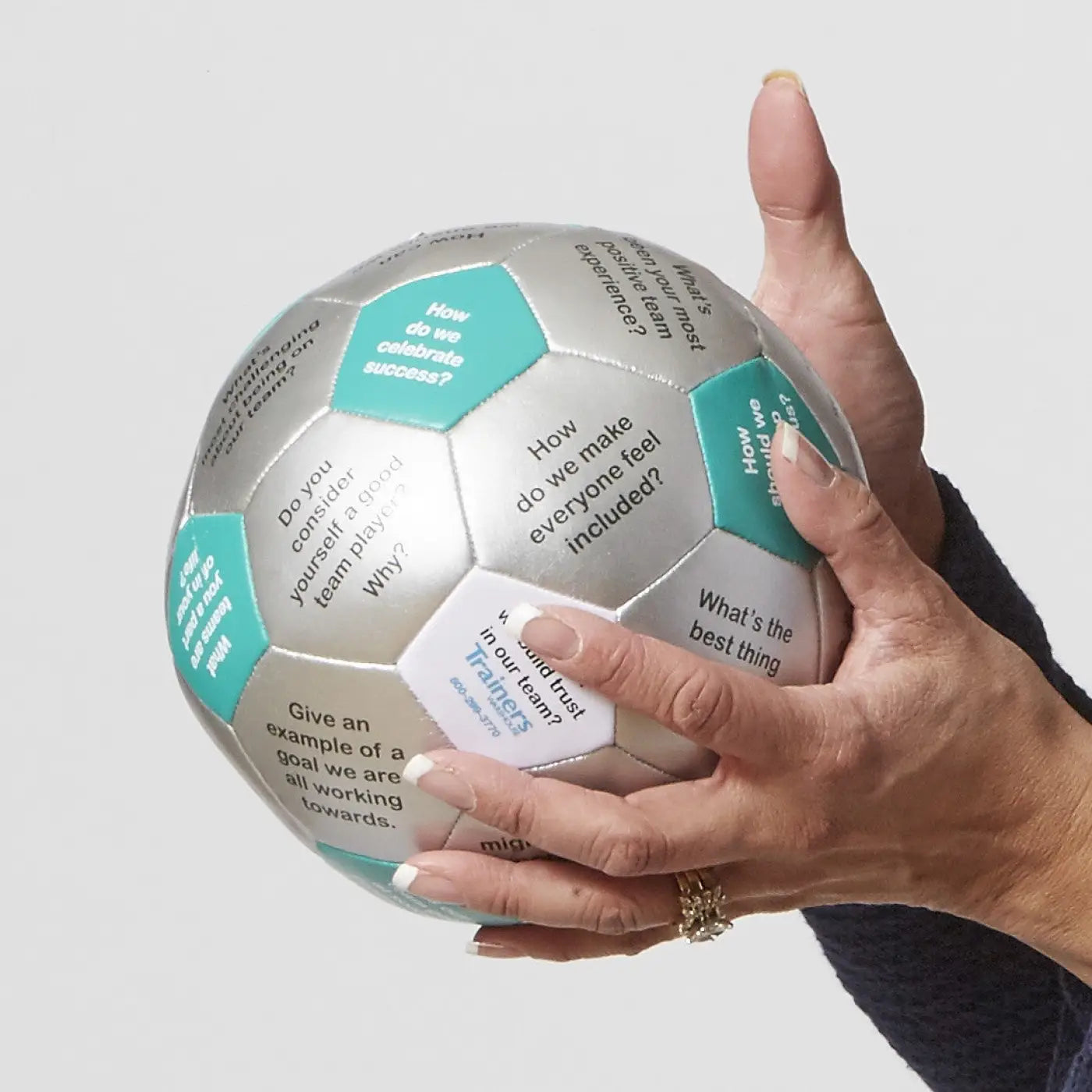 Team Dynamics Thumball in hands