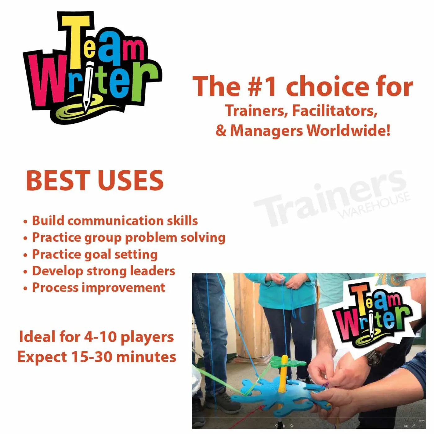 TeamWRITER - TeamBuilding - Trainers Warehouse