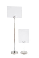 Telescoping Table Stand, set at highest and lowest levels