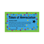 Token of Appreciation - star card