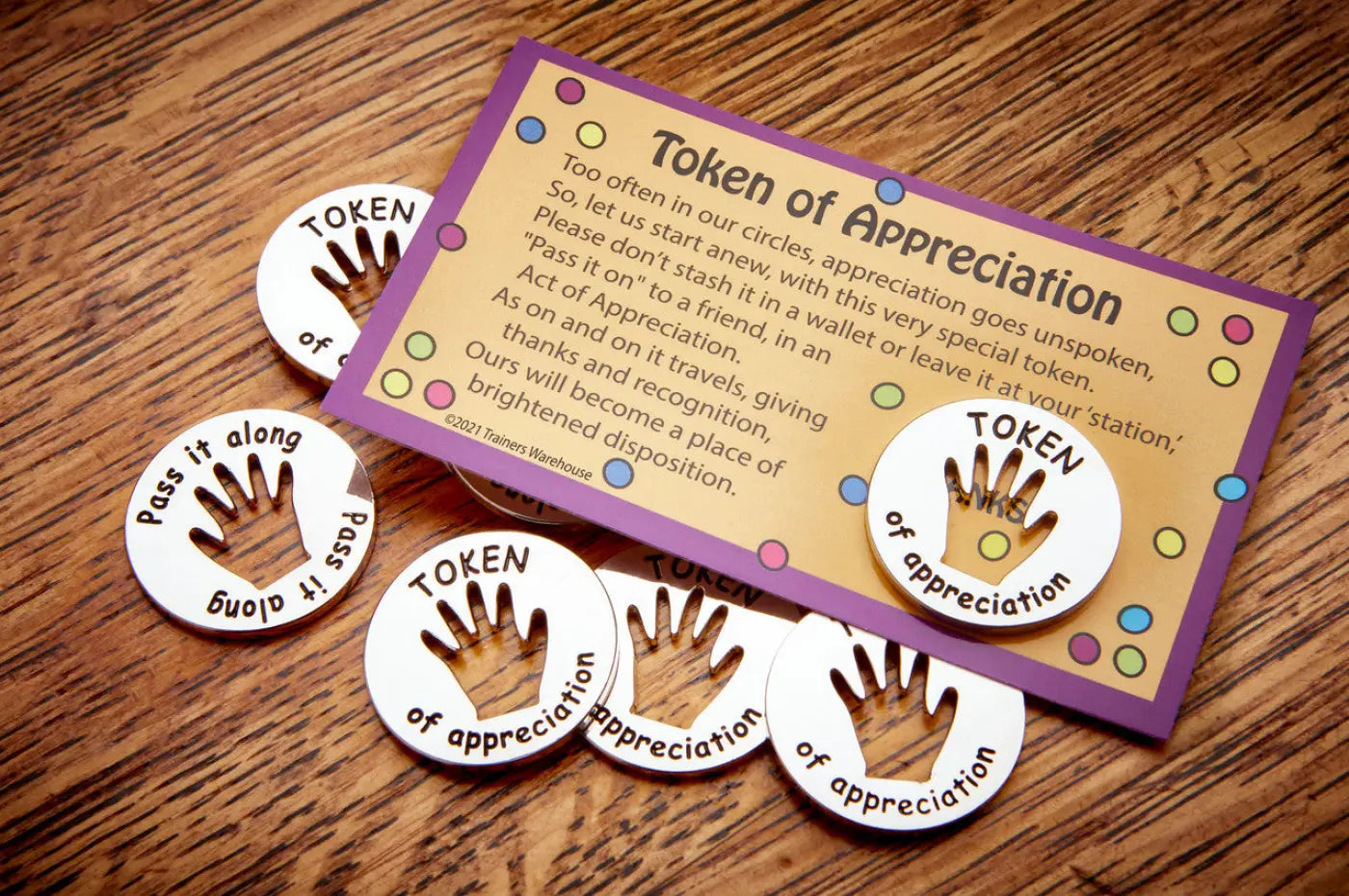 Tokens of Appreciation and Cards and Tokens Scatter