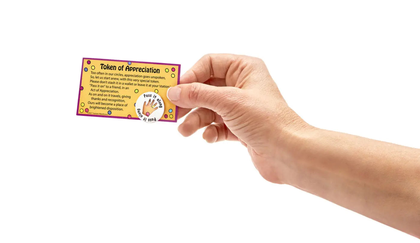 Tokens of Appreciation and Cards and Tokens Hand