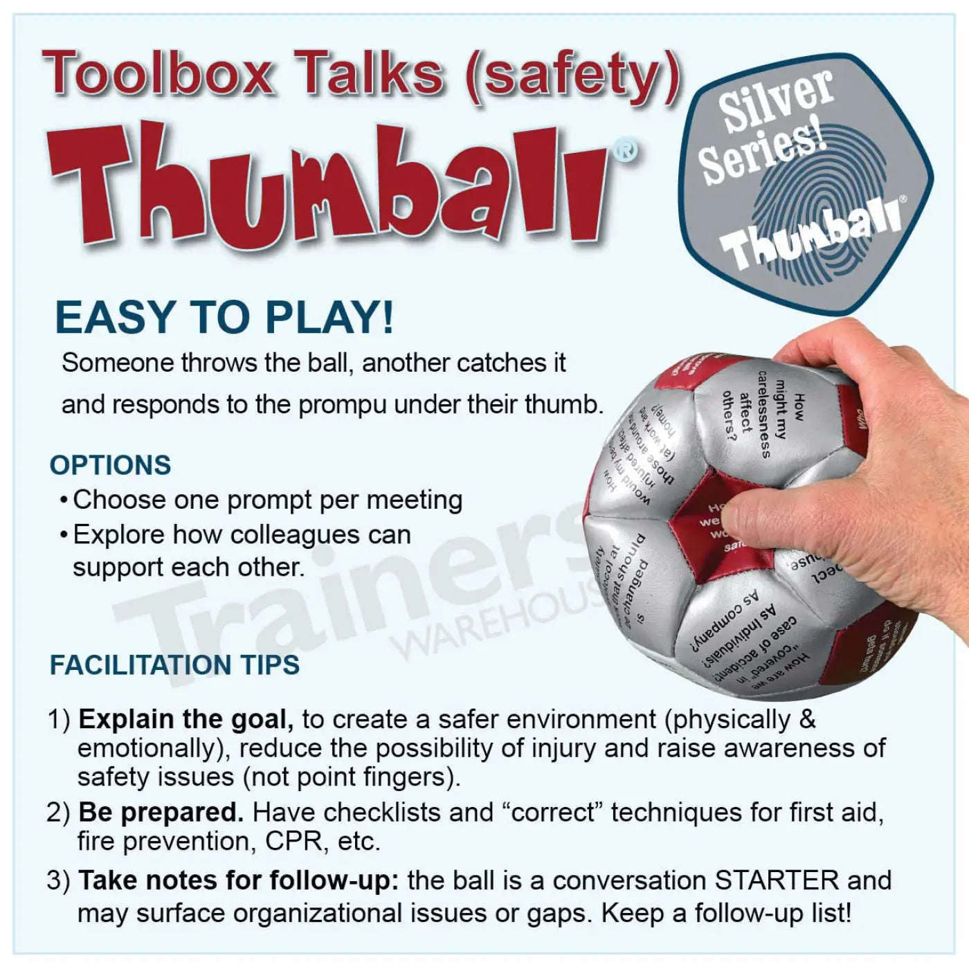 Toolbox Talks (Safety) Thumball - Thumball - Trainers Warehouse