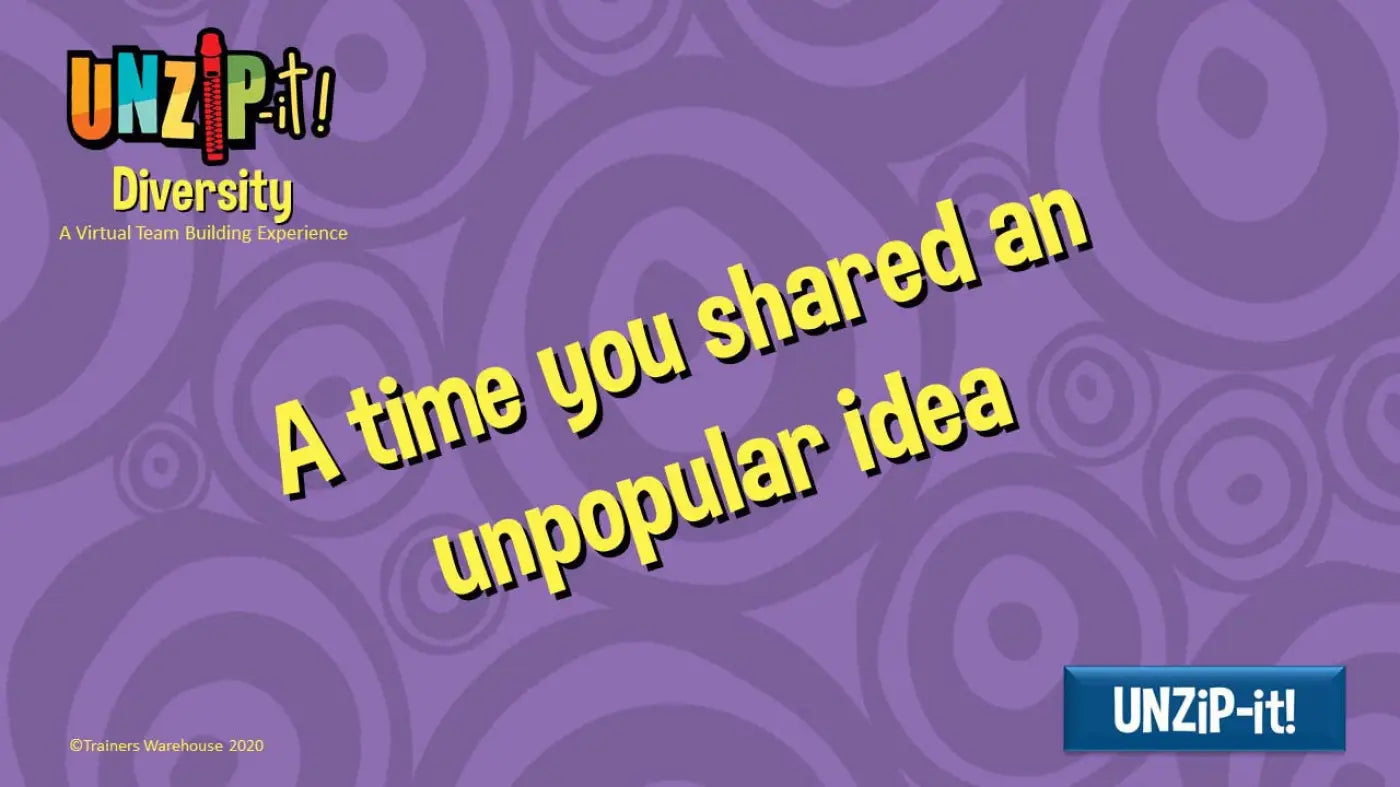 UNZiP-it! Remote w/ Diversity Prompts