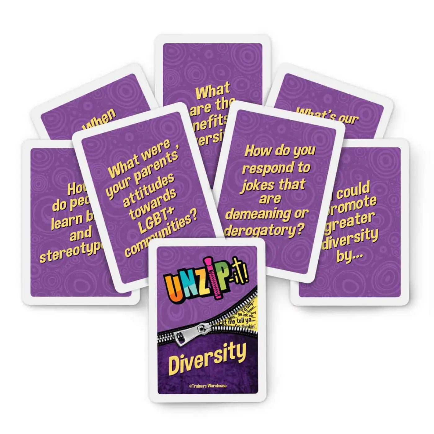 UNZIP-it! Set Conversation Starters - Conversation Deck - Trainers Warehouse