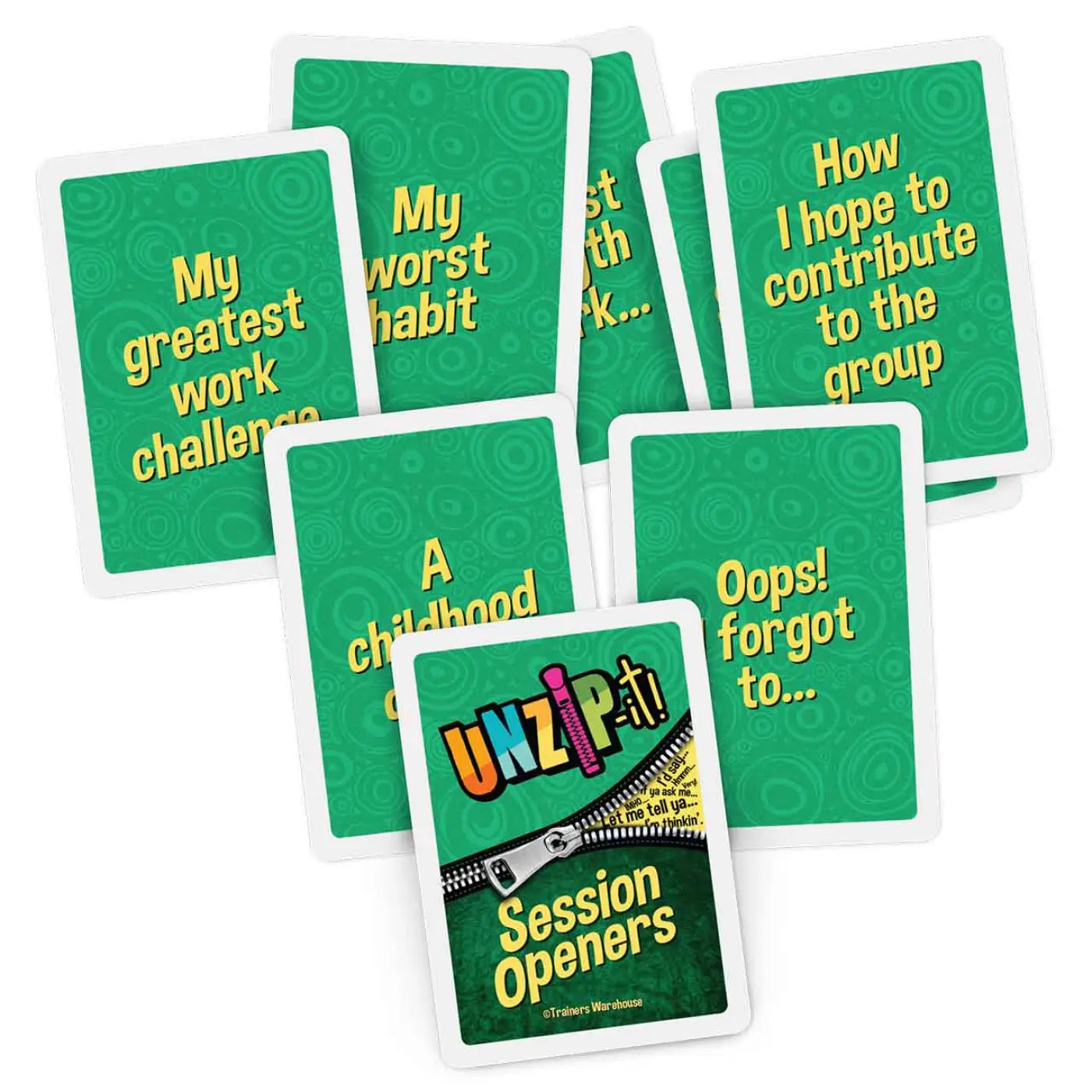 UNZIP-it! Set Conversation Starters - Conversation Deck - Trainers Warehouse