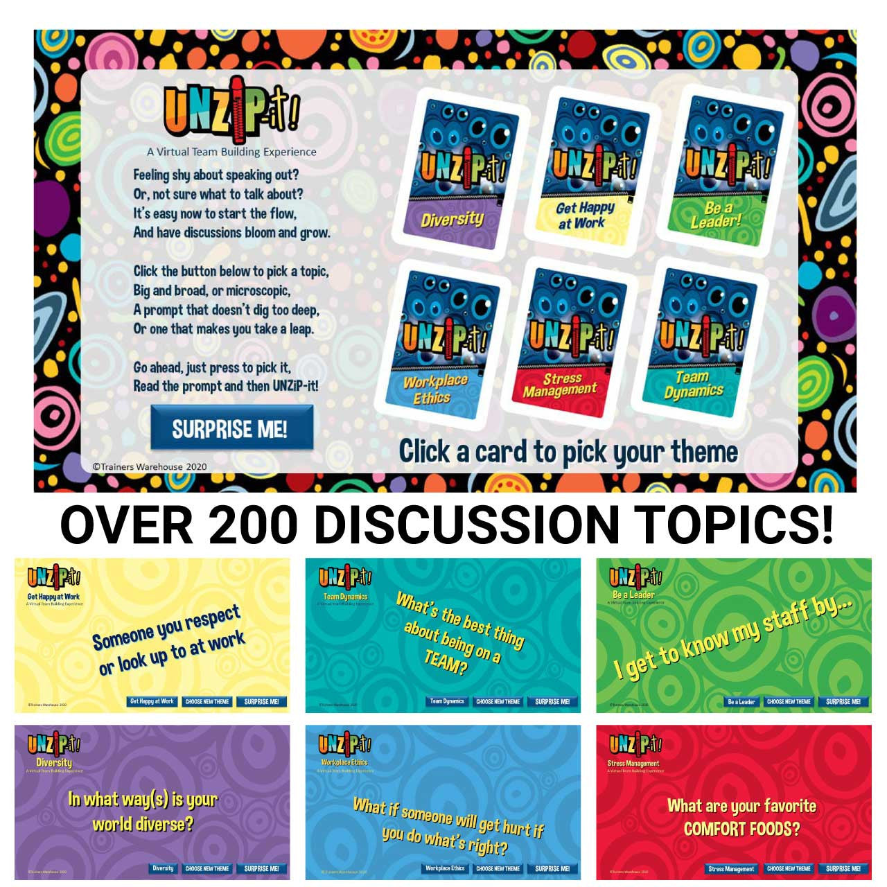 UNZiP-it! Remote - Team Development Set