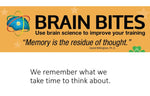 Using Brain Science to Boost Learning - memory is the residue of thought quote