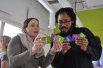 We Connect Cards; in use