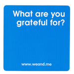 Blue WeConnect Card: What are you grateful for? - from Trainers Warehouse
