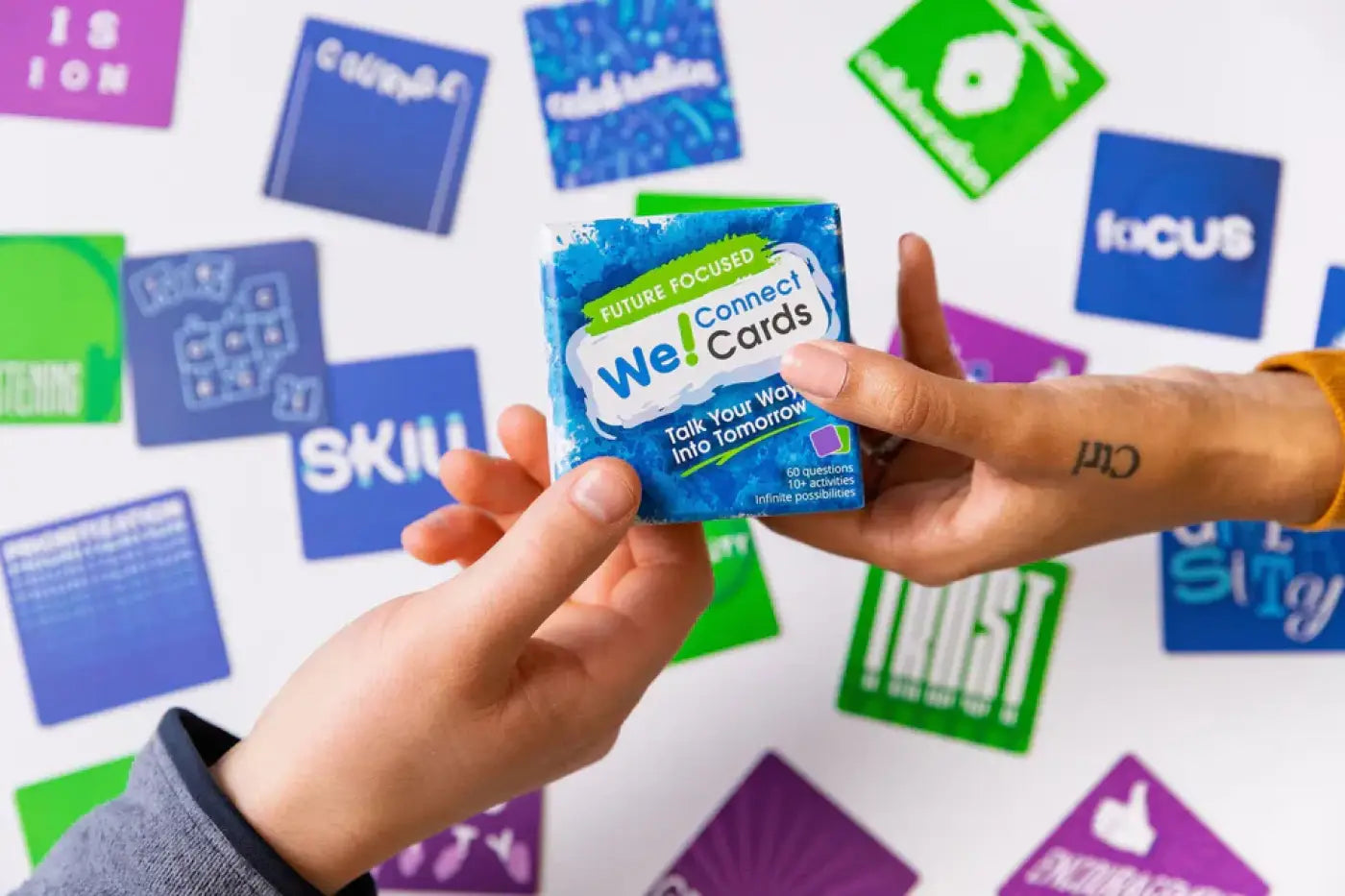 We Connect Cards - Future Focused - Conversation Deck - Trainers Warehouse