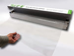 Wizard Wall 27.5’’ x 25 ft Clear Instant Whiteboard Roll & Dispenser - Dispenser - Trainers Warehouse