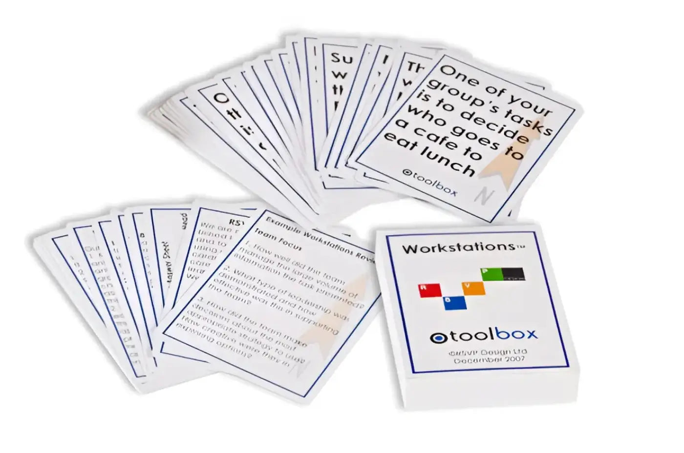 Workstations Toolbox Card Deck