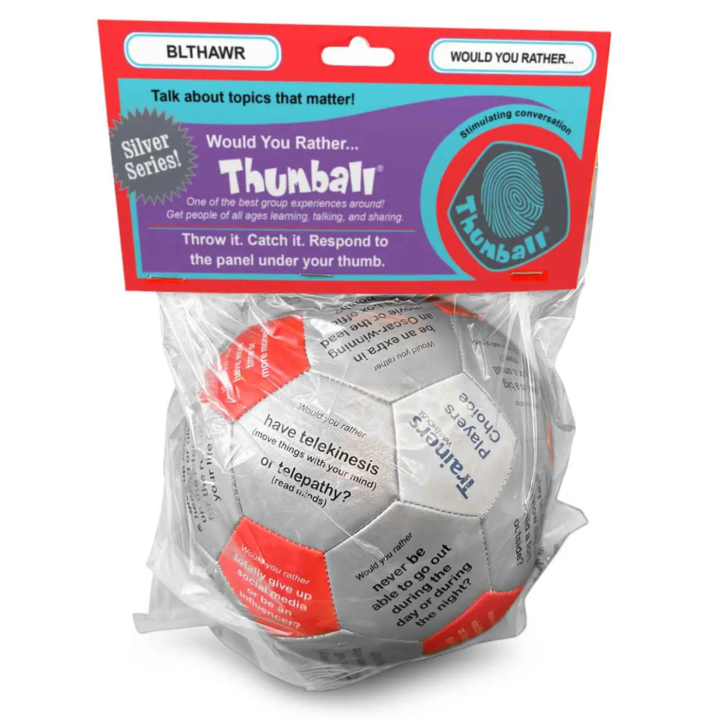Would You Rather Thumball , in packaging