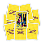Zin Obelisk Team Building Game; clue cards